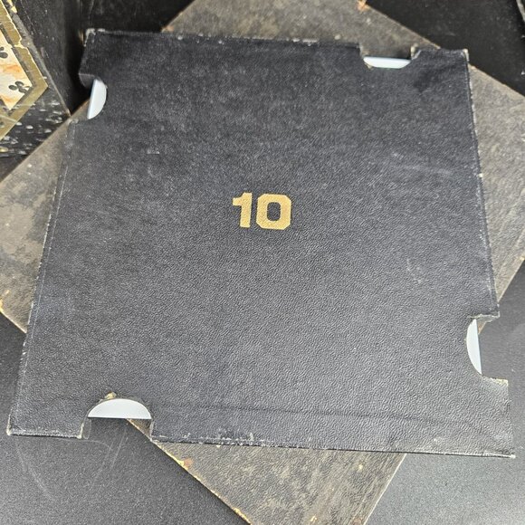 Vintage Paine's Duplicate Whist Trays 20 Tray Set US Playing Card Co Bridge Game - Picture 3 of 16